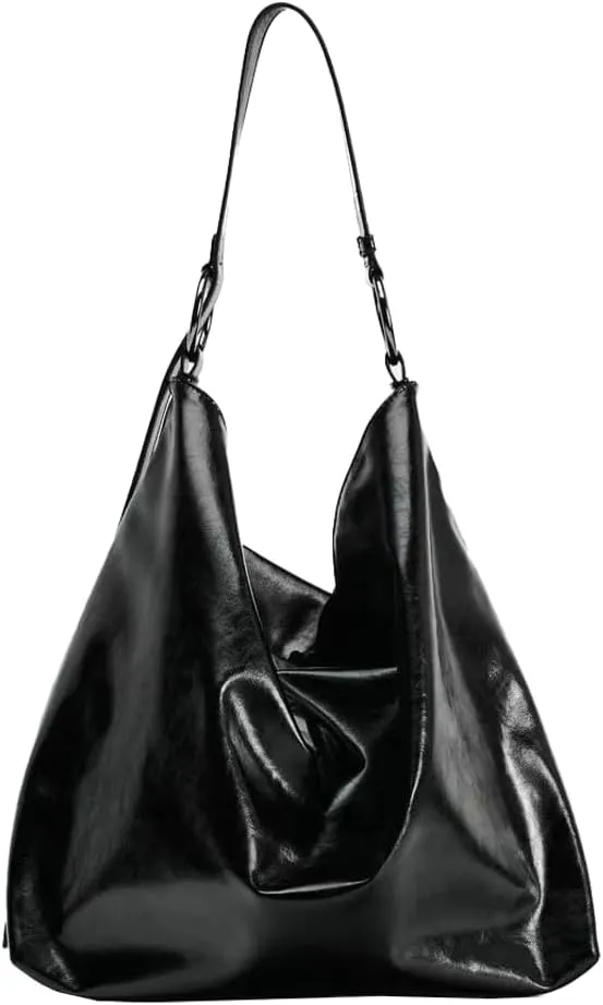 Slouchy Hobo Purses for Women 2025 Soft PU Leather Shoulder Bags Large Tote Handbags Casual Work Travel Purse