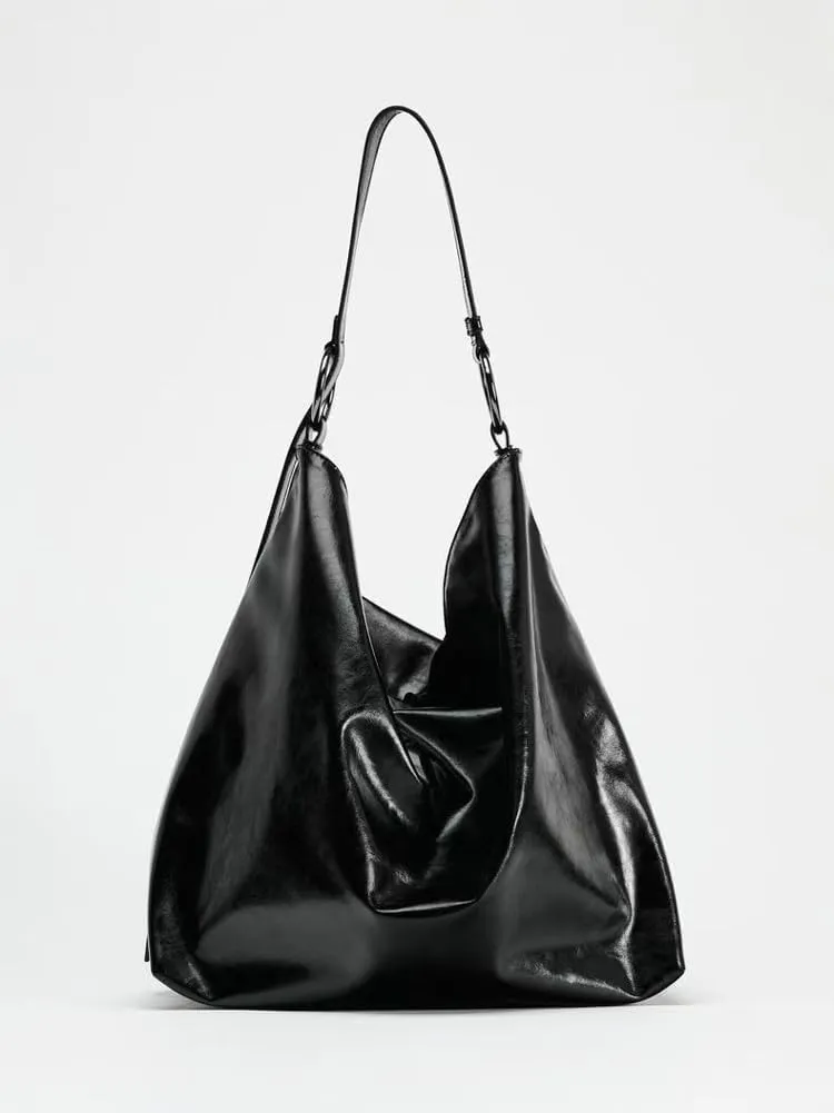 Slouchy Hobo Purses for Women 2025 Soft PU Leather Shoulder Bags Large Tote Handbags Casual Work Travel Purse