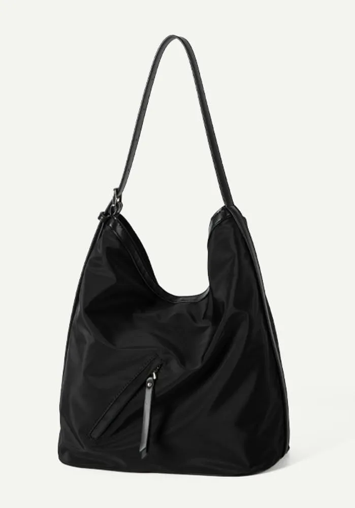 Slouchy Hobo Shoulder Bag Women 2025 Spring Trendy Nylon Crossbody Bags Lightweight Travel Purses Satchel Tote Handbag