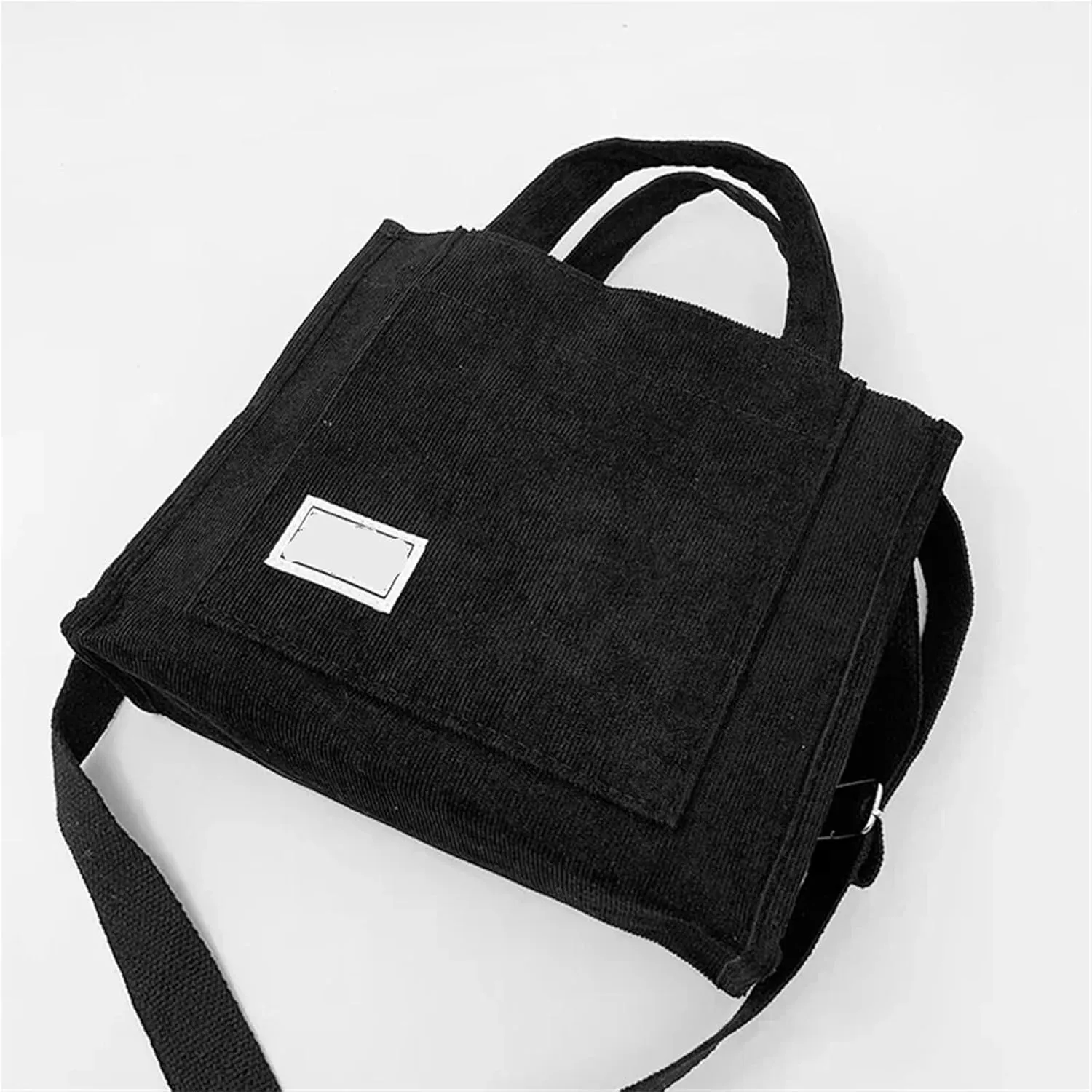Small Cotton Canvas Handbag Casual Tote Female Eco Crossbody Bag Vintage Messenger Bags
