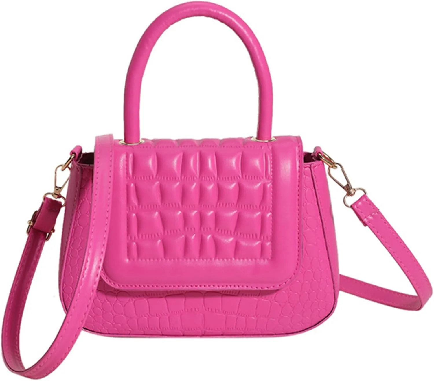 Small Purses and Handbags for Women PU Leather Hobo Shoulder Bags Top Handle Satchel Bag Crossbody Bag with Adjustable Straps
