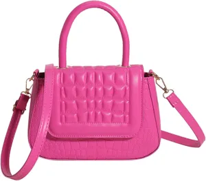 Small Purses and Handbags for Women PU Leather Hobo Shoulder Bags Top Handle Satchel Bag Crossbody Bag with Adjustable Straps