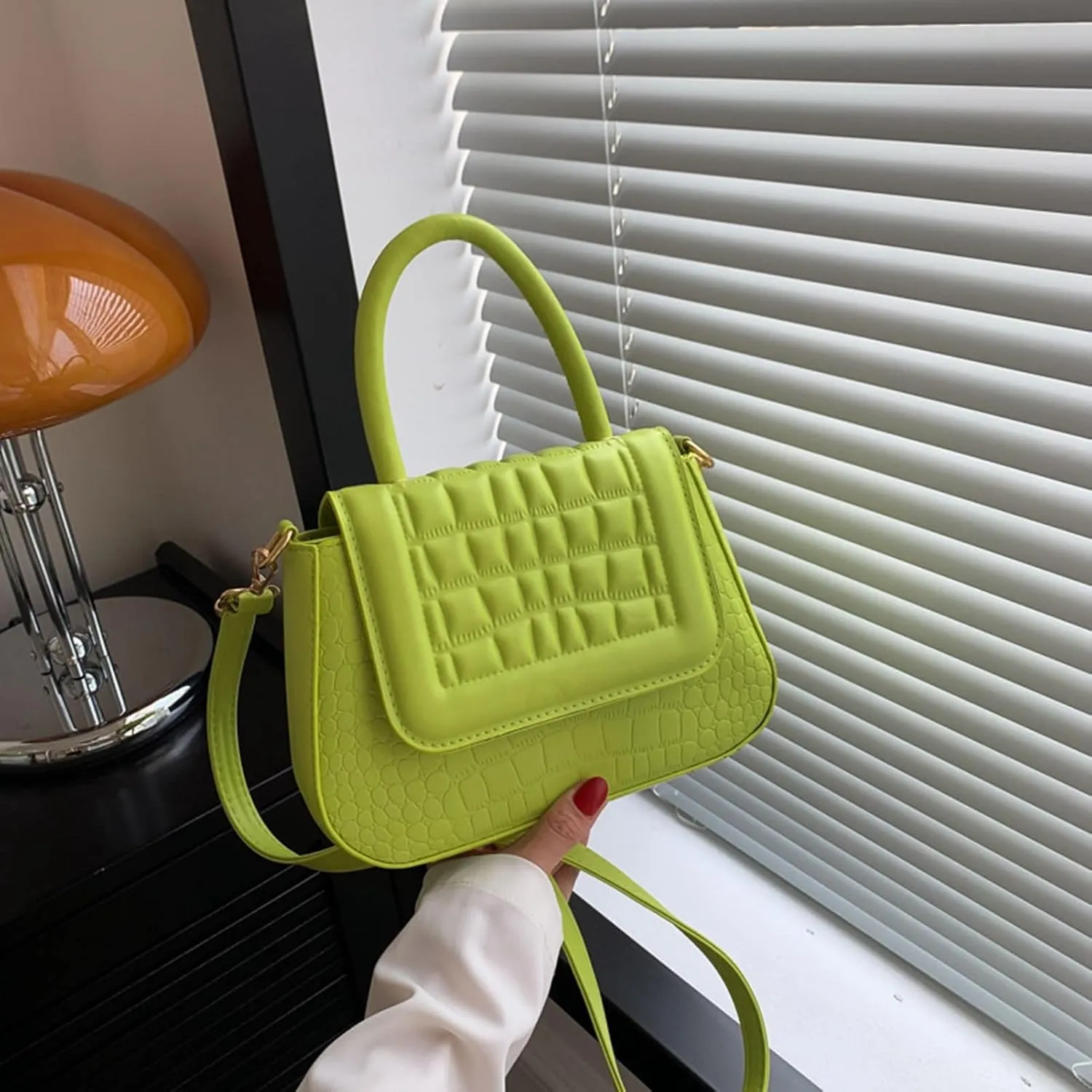 Small Purses and Handbags for Women PU Leather Hobo Shoulder Bags Top Handle Satchel Bag Crossbody Bag with Adjustable Straps