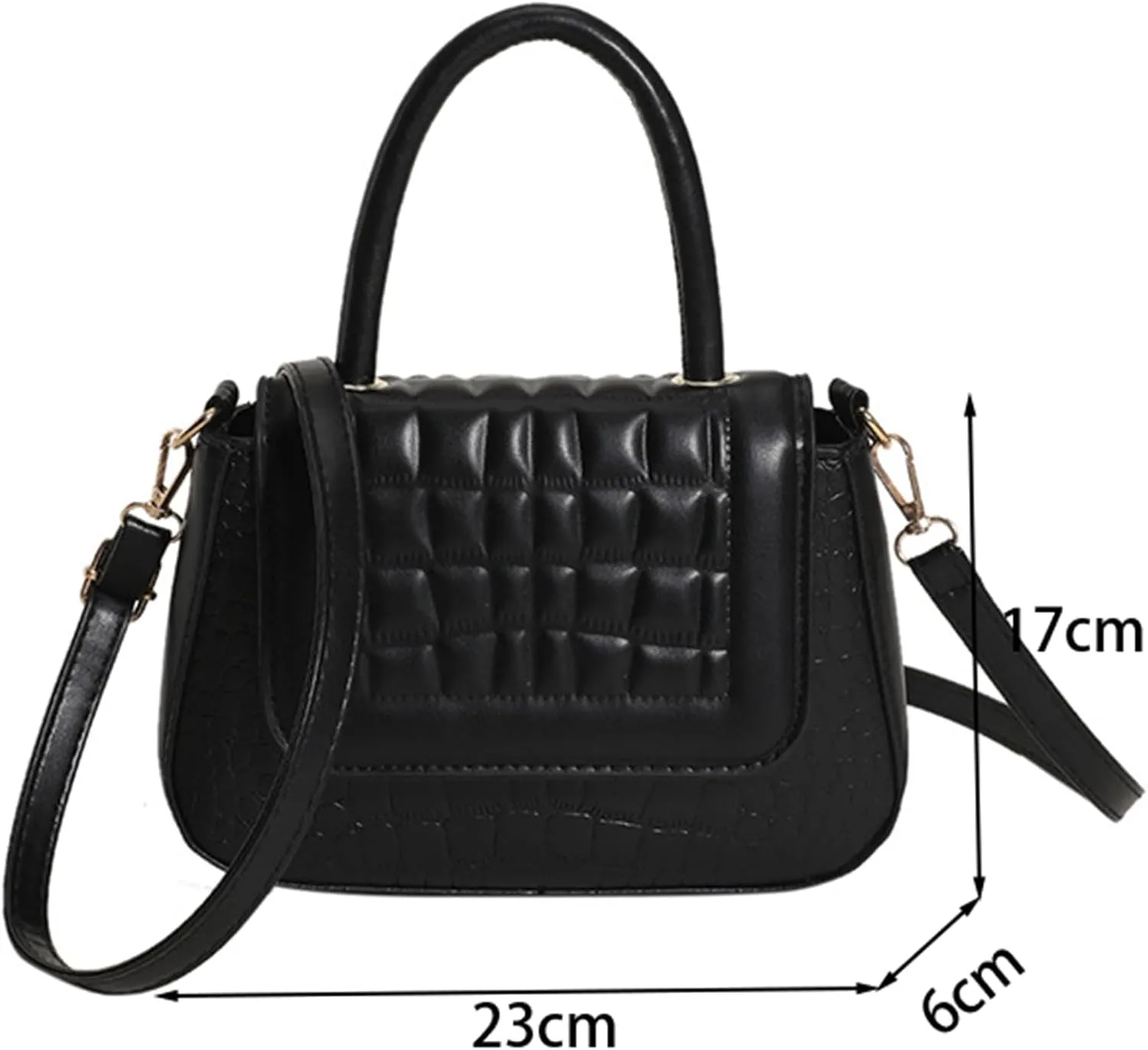 Small Purses and Handbags for Women PU Leather Hobo Shoulder Bags Top Handle Satchel Bag Crossbody Bag with Adjustable Straps