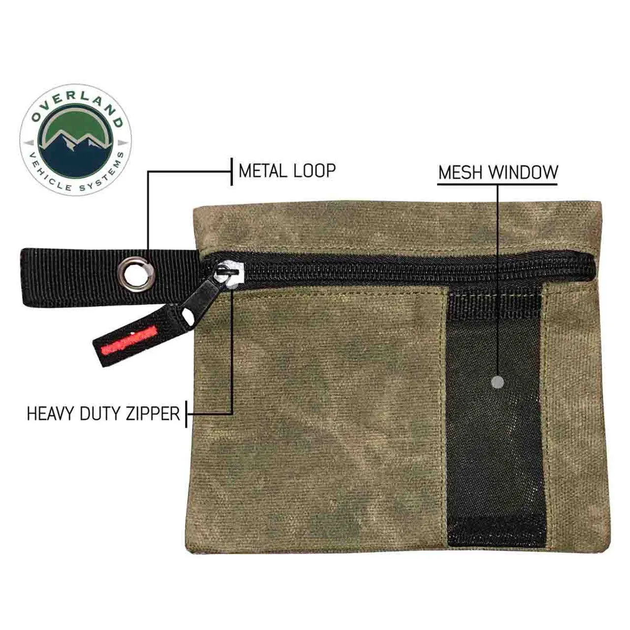 Small Size 3-Bag Set - Durable #12 Waxed Canvas Storage Bags