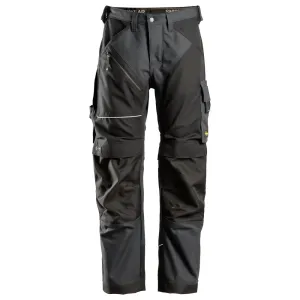 Snickers 6314 RuffWork, Canvas  Kneepad Work Trousers Steel Grey