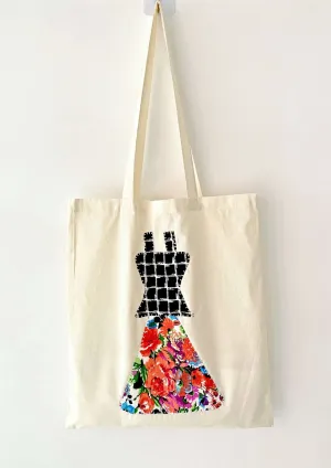 Soft Cotton Patch Tote