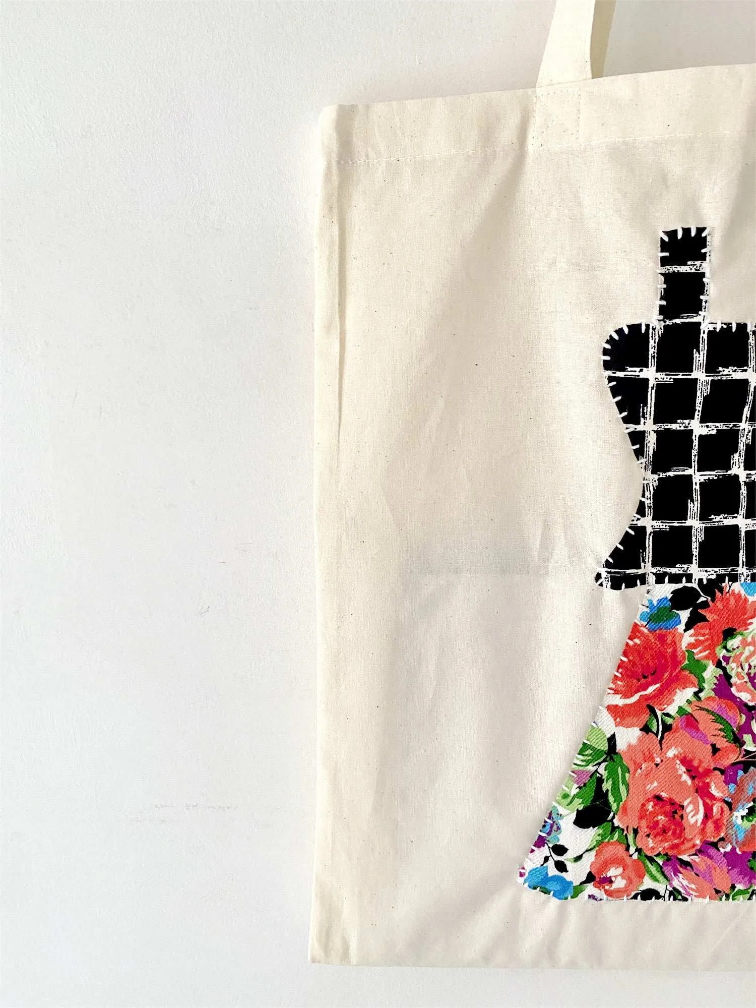 Soft Cotton Patch Tote