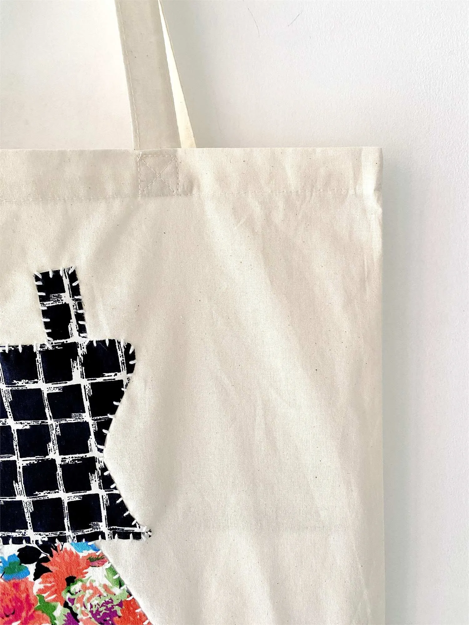 Soft Cotton Patch Tote