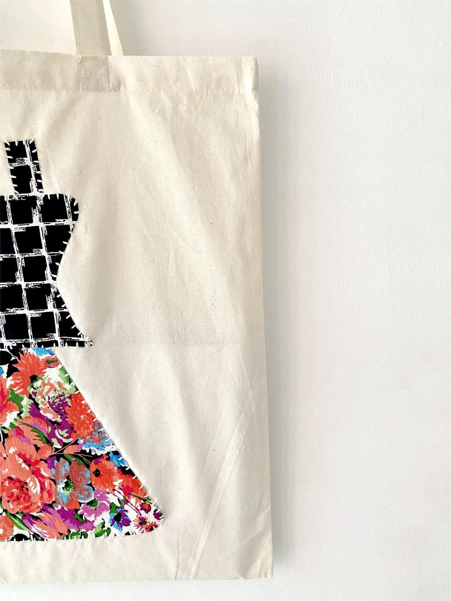 Soft Cotton Patch Tote