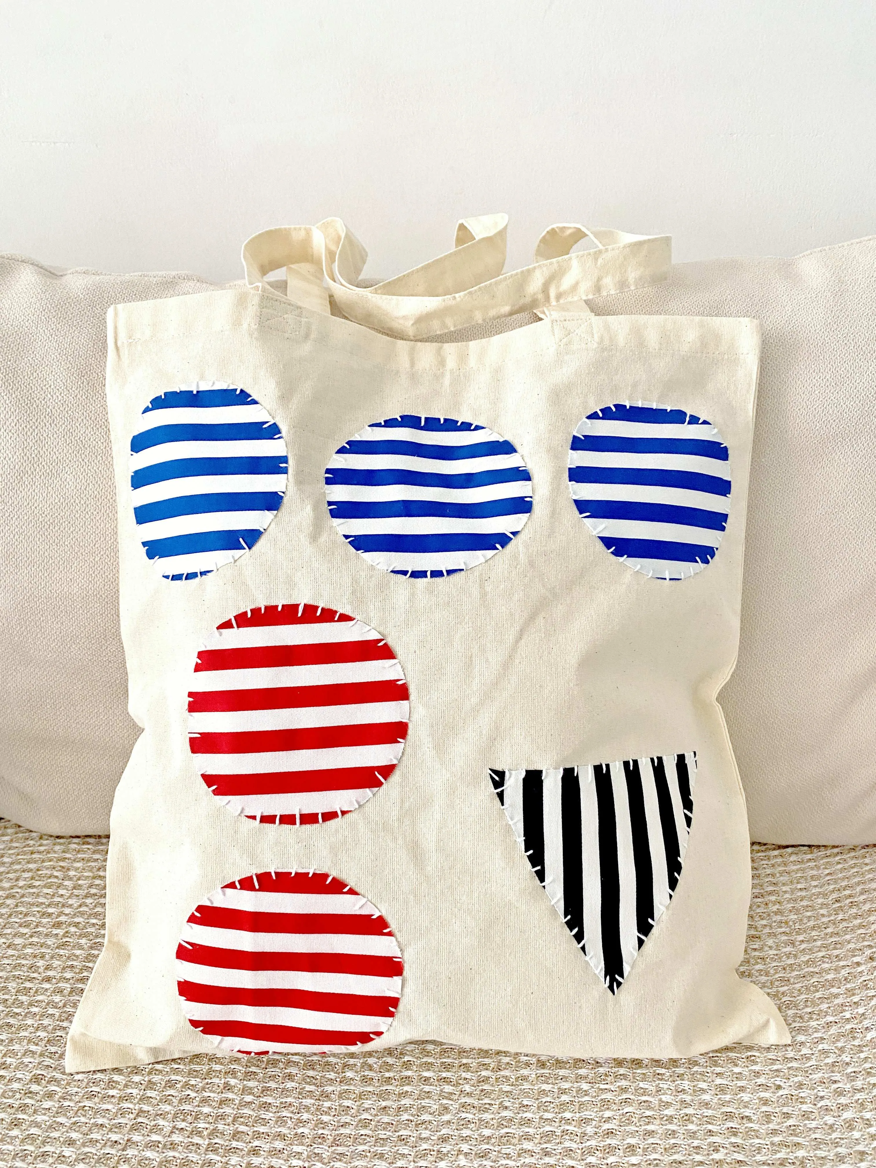 Soft Lightweight Patch Tote