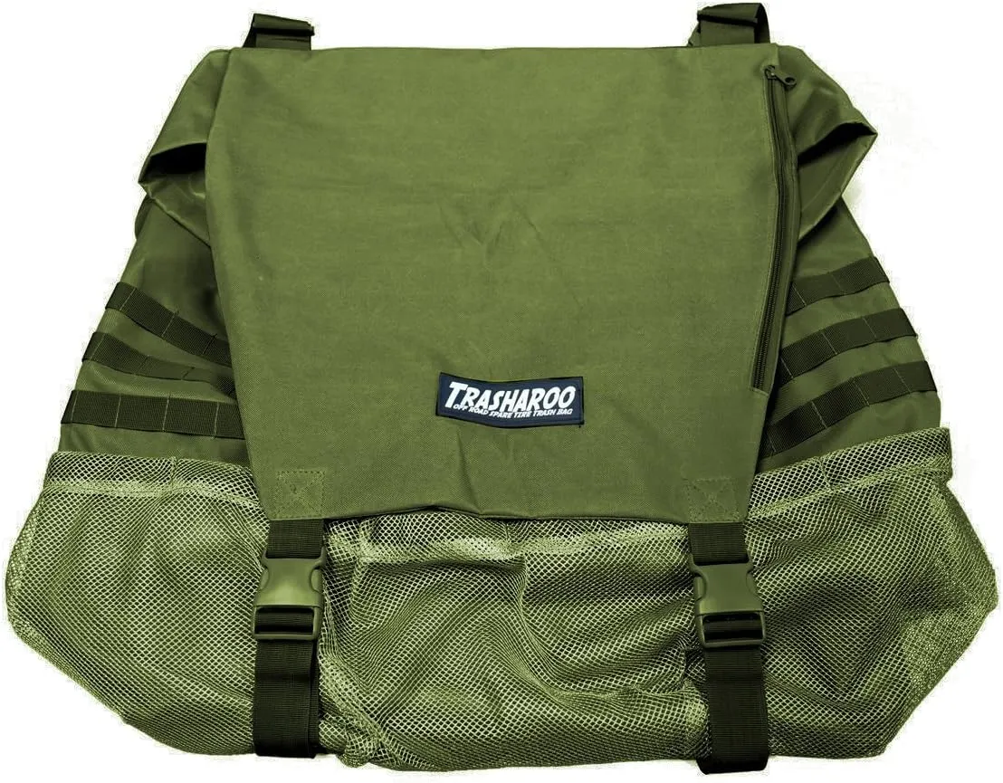 Spare Tire Trash Bag Green