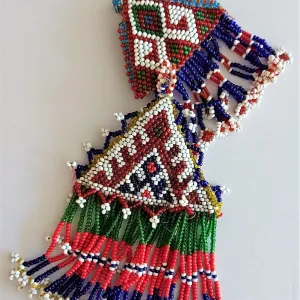 Special vintage Kuchi beaded tassels, hangers