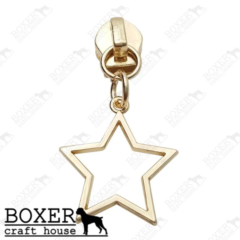 Star #5 Zipper Pull