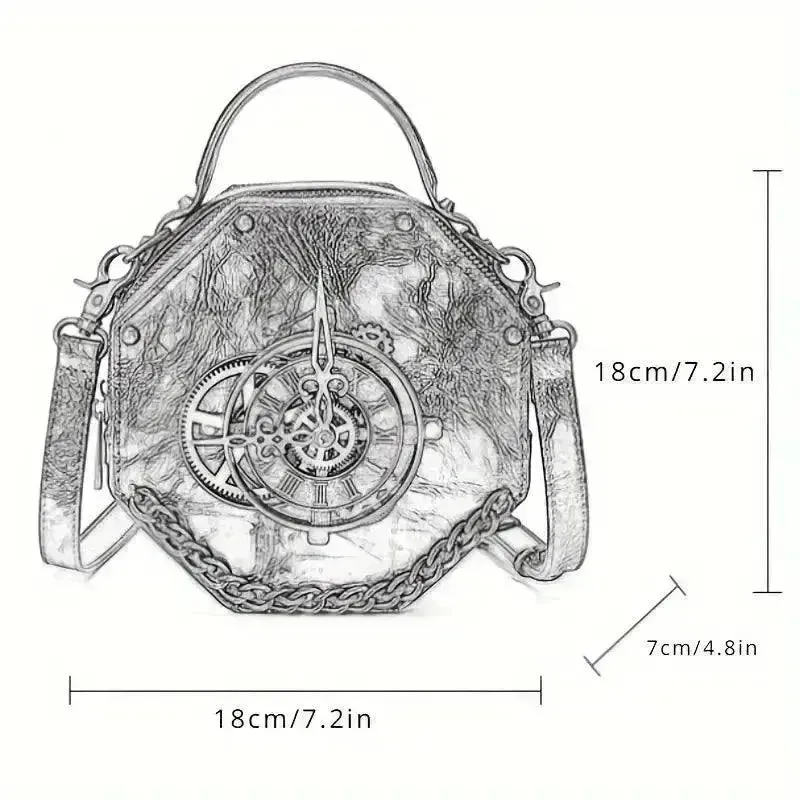 Steampunk Style Mini Handbag
