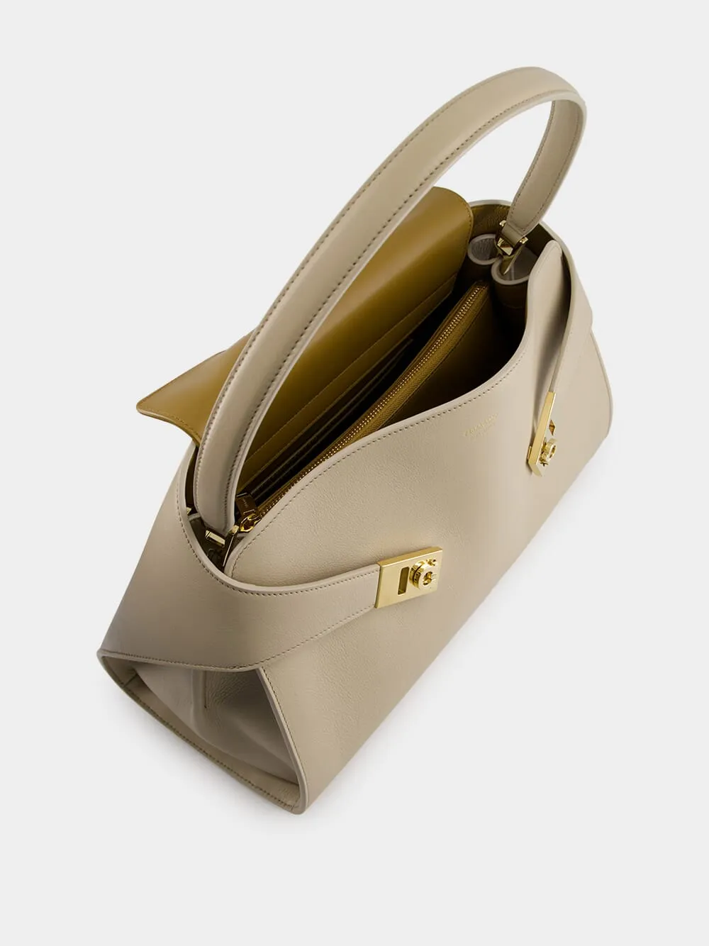 Stone Small Hug Soft Shoulder Bag