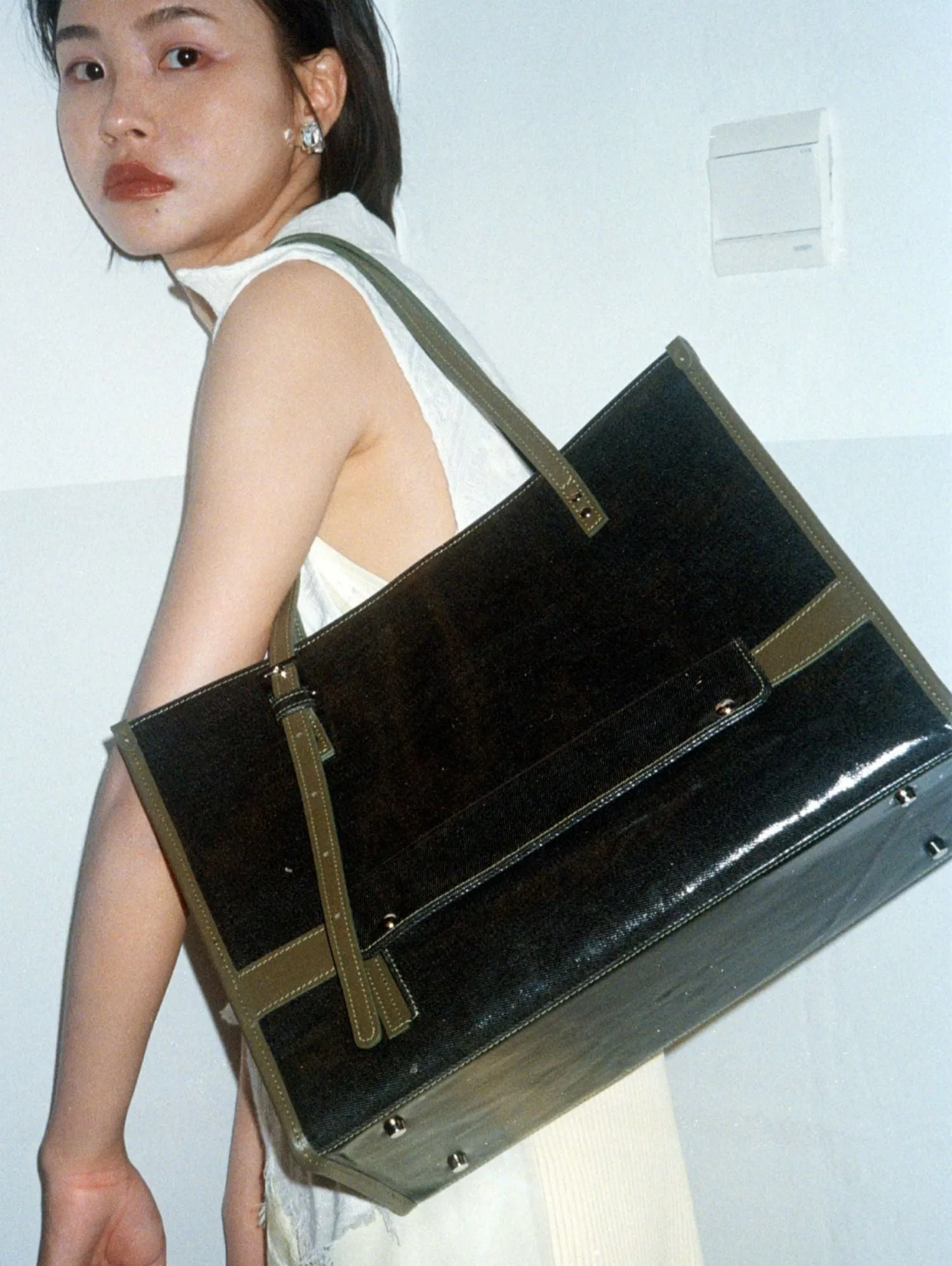 Structured Rectangular Tote
