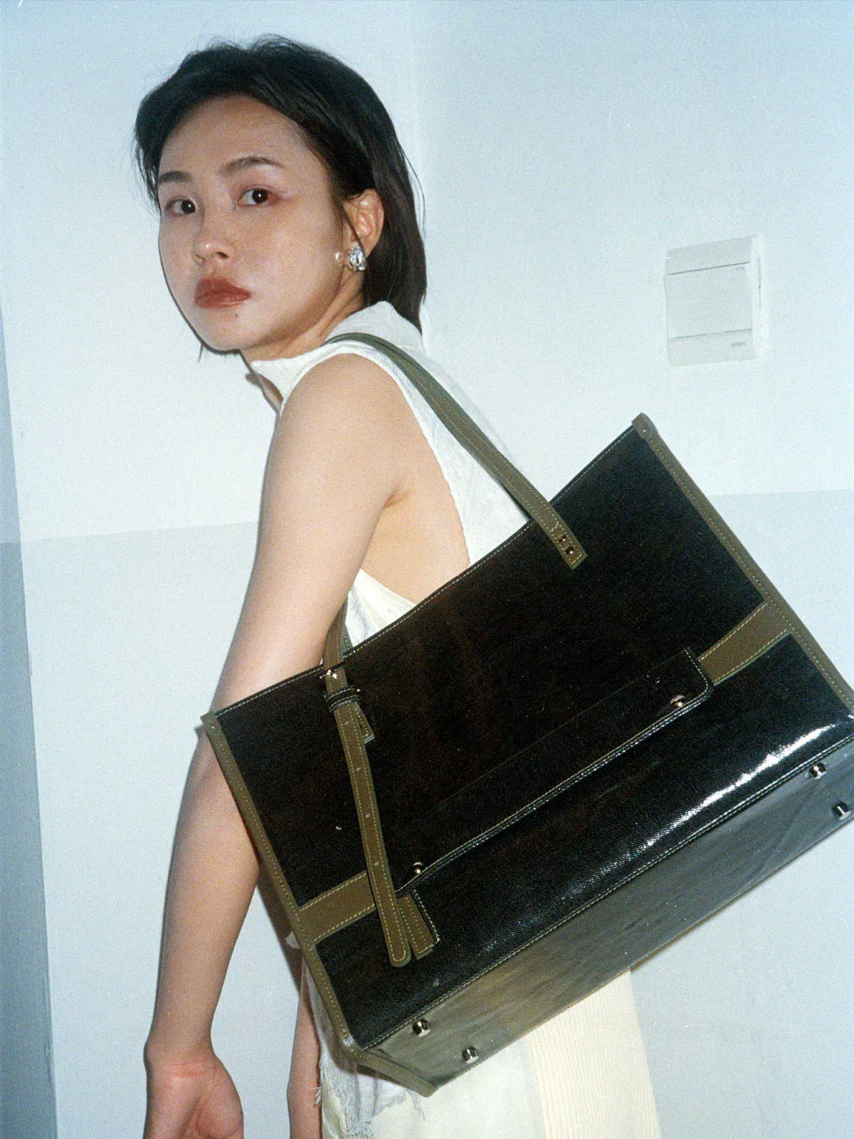 Structured Rectangular Tote