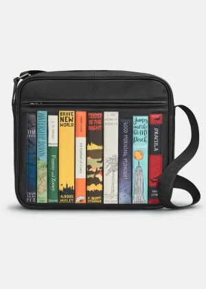 Succubus Bags Books Bookworm Messenger Tas Zwart