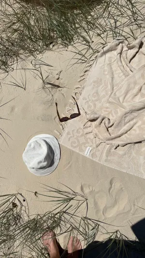 Sunday corduroy bucket hat - IVORY
