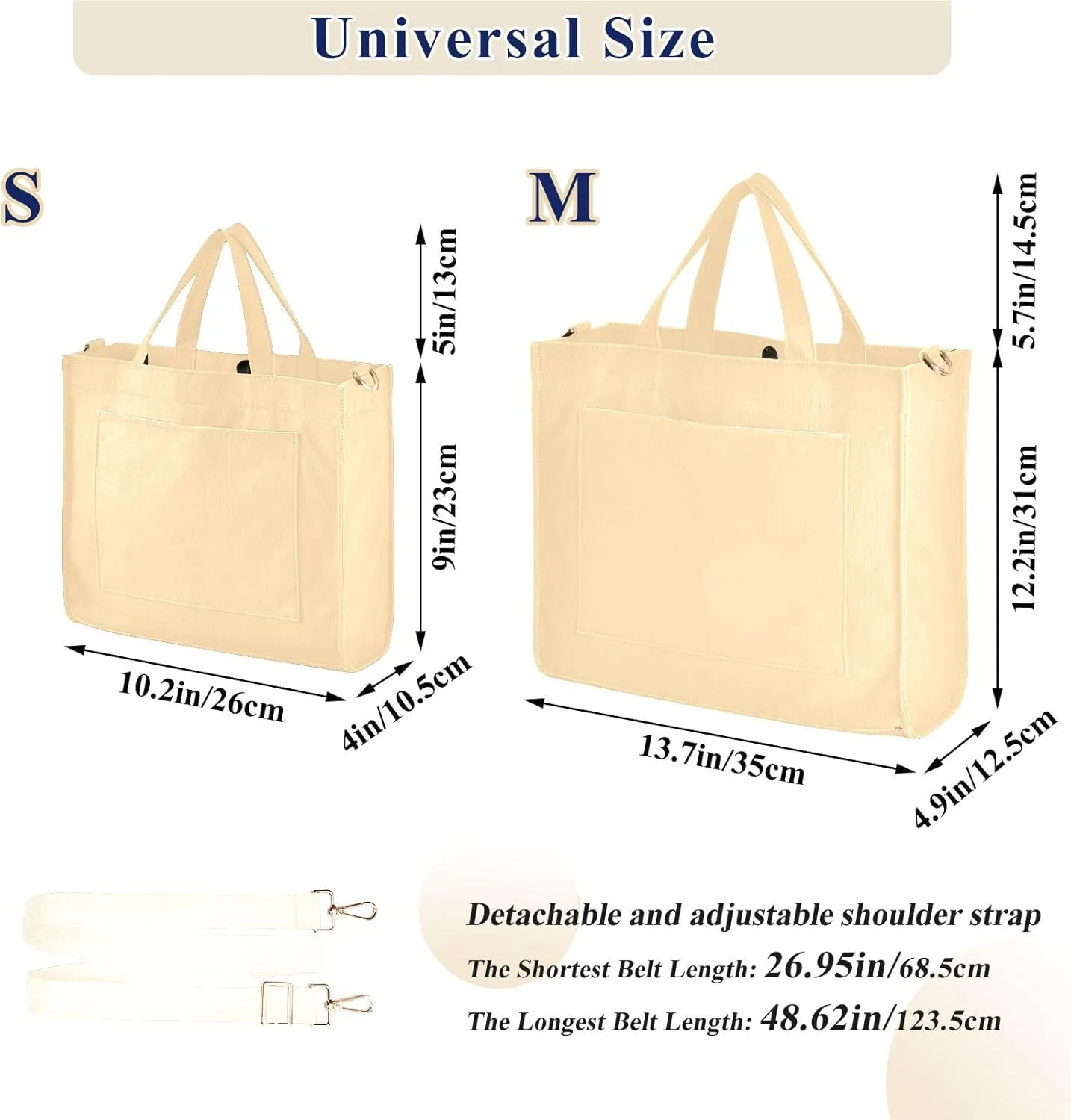 Tangerine Hand Bags for Women, Corduroy Tote Bag Shoulder Handbag Small Bag Hobo Bag Purse