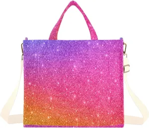 Tangerine Hand Bags for Women, Corduroy Tote Bag Shoulder Handbag Small Bag Hobo Bag Purse