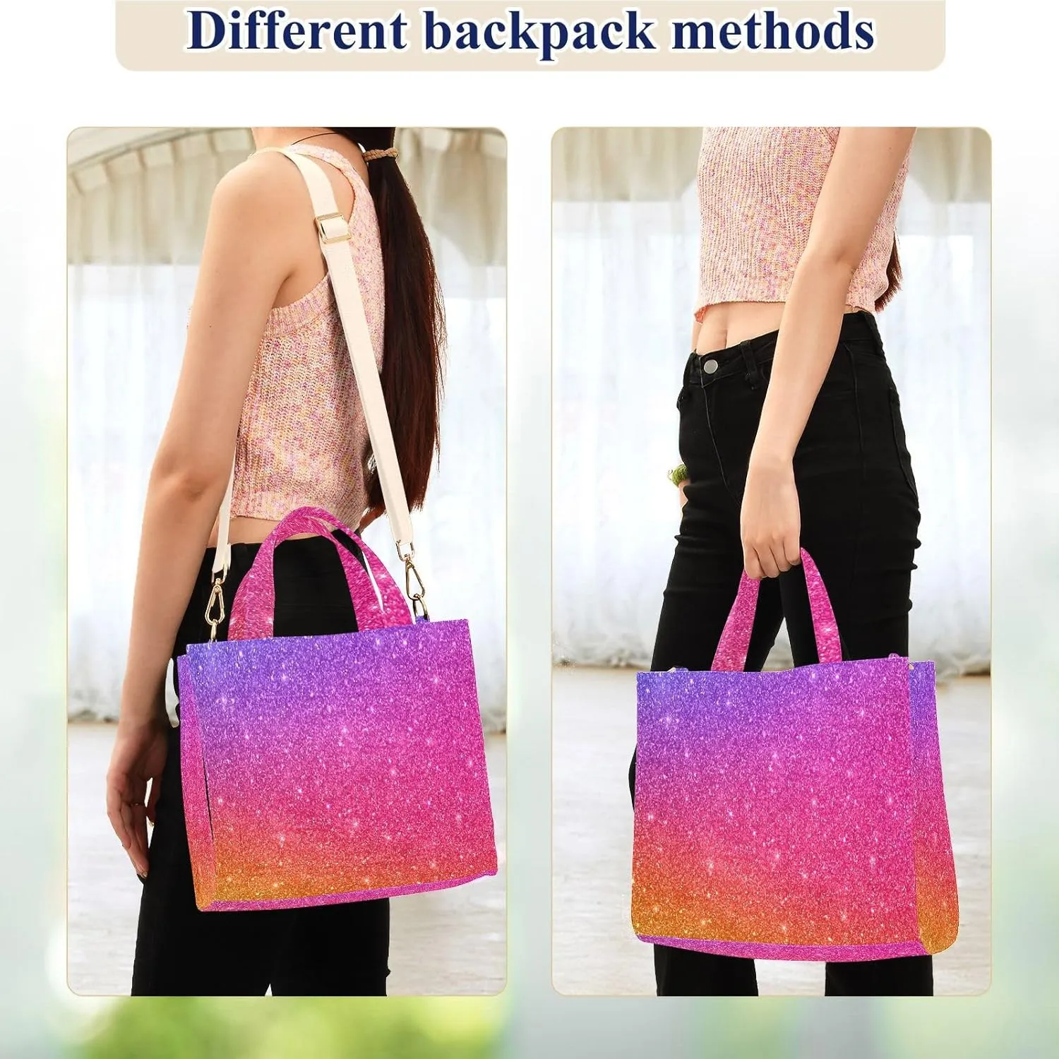 Tangerine Hand Bags for Women, Corduroy Tote Bag Shoulder Handbag Small Bag Hobo Bag Purse