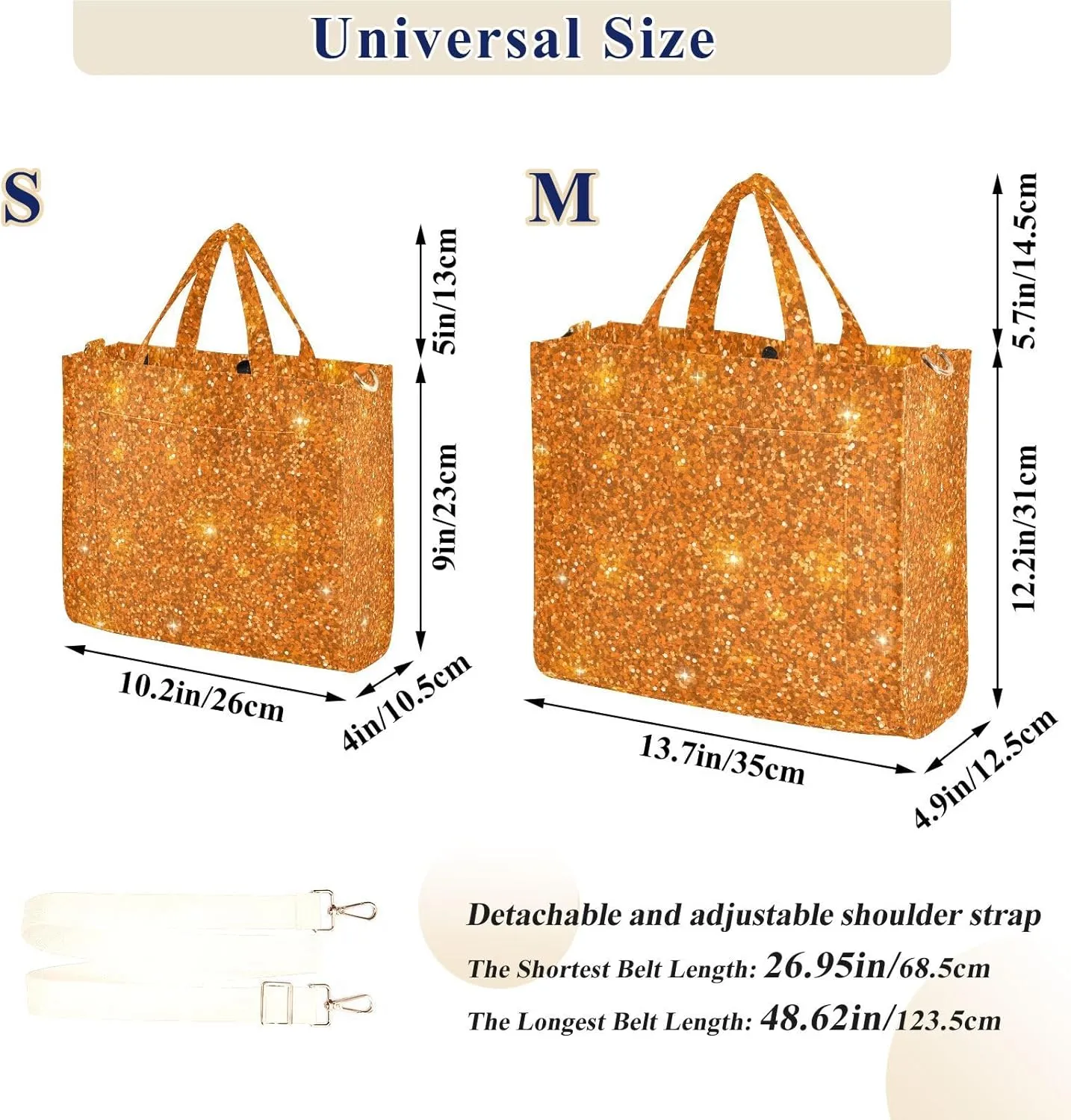 Tangerine Hand Bags for Women, Corduroy Tote Bag Shoulder Handbag Small Bag Hobo Bag Purse