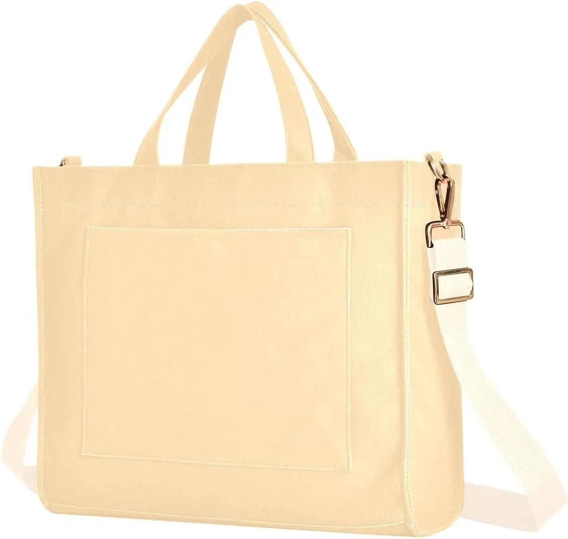 Tangerine Hand Bags for Women, Corduroy Tote Bag Shoulder Handbag Small Bag Hobo Bag Purse