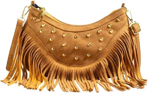 Tassels Crossbody Bag for Women, Retro Tote Bag, Fashions Handbag for Vacation Travel Daily Matching(Style 1)