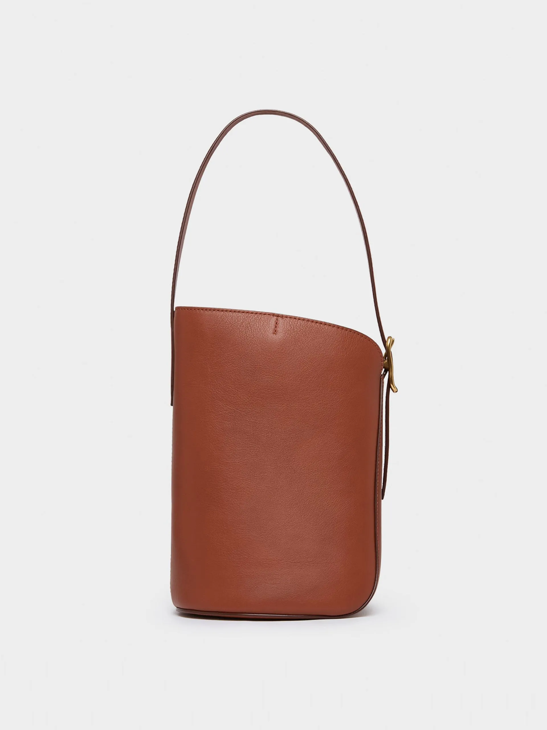 Terracotta mini quiver bucket bag