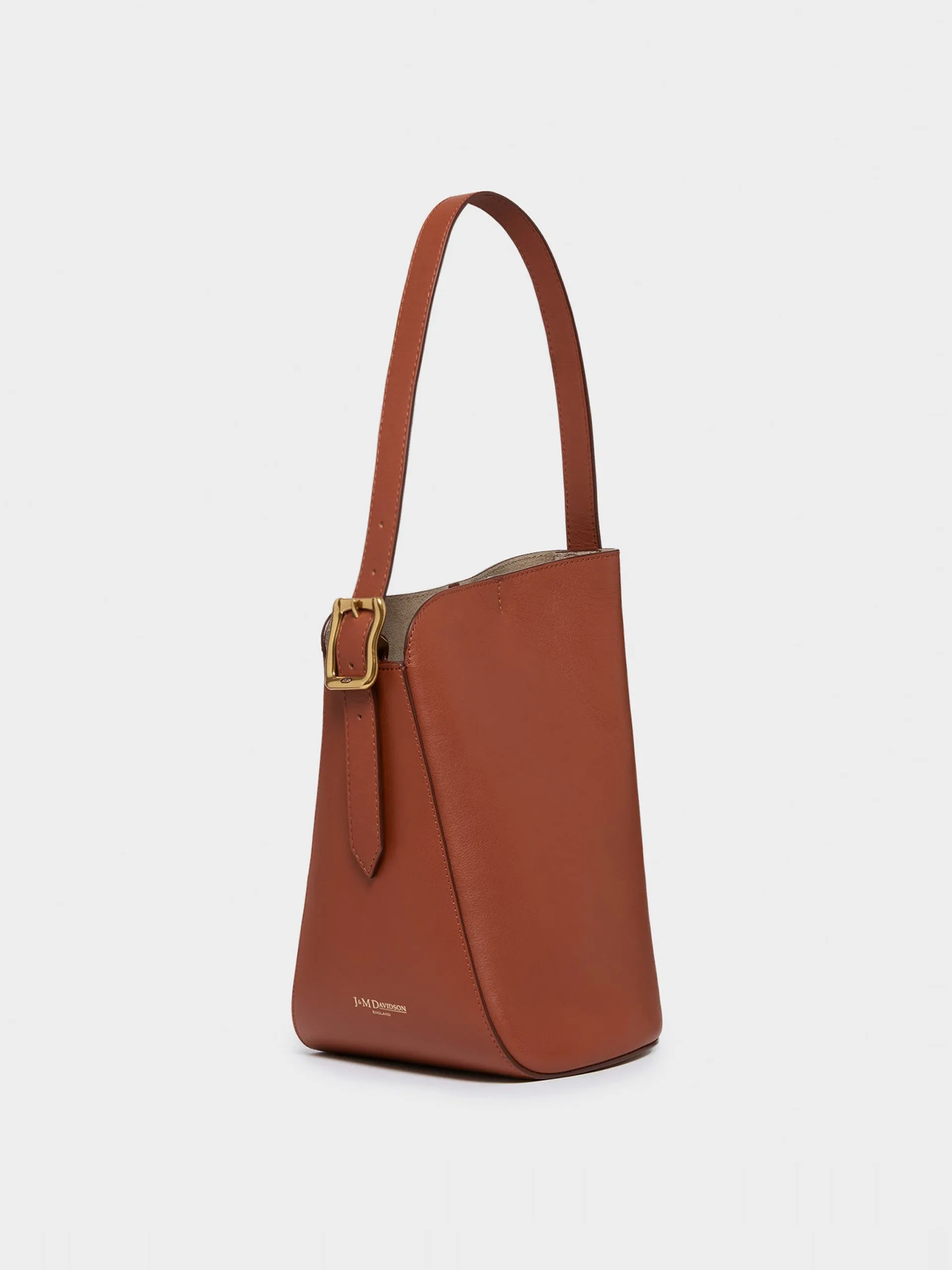 Terracotta mini quiver bucket bag
