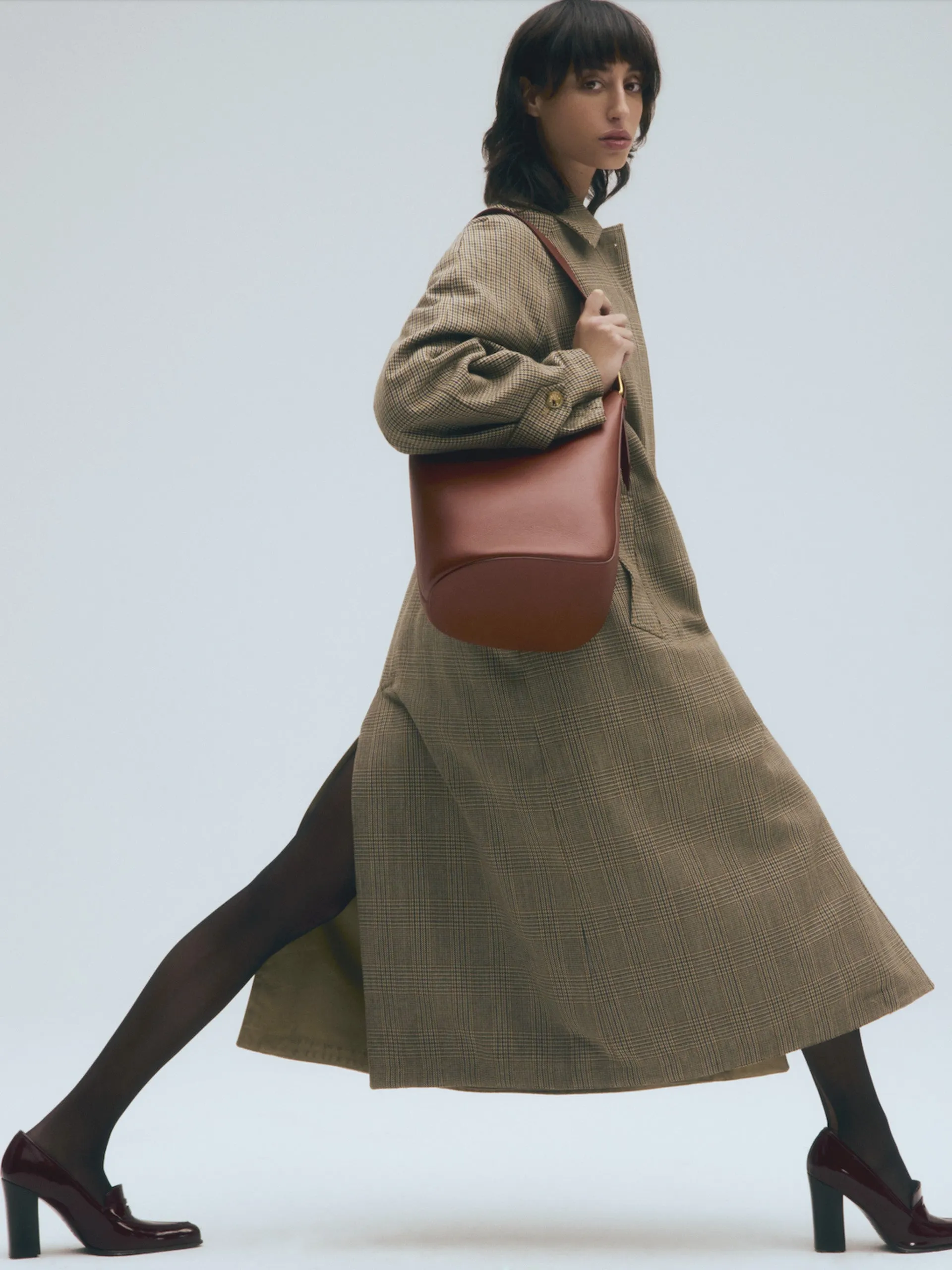 Terracotta Quiver bucket bag