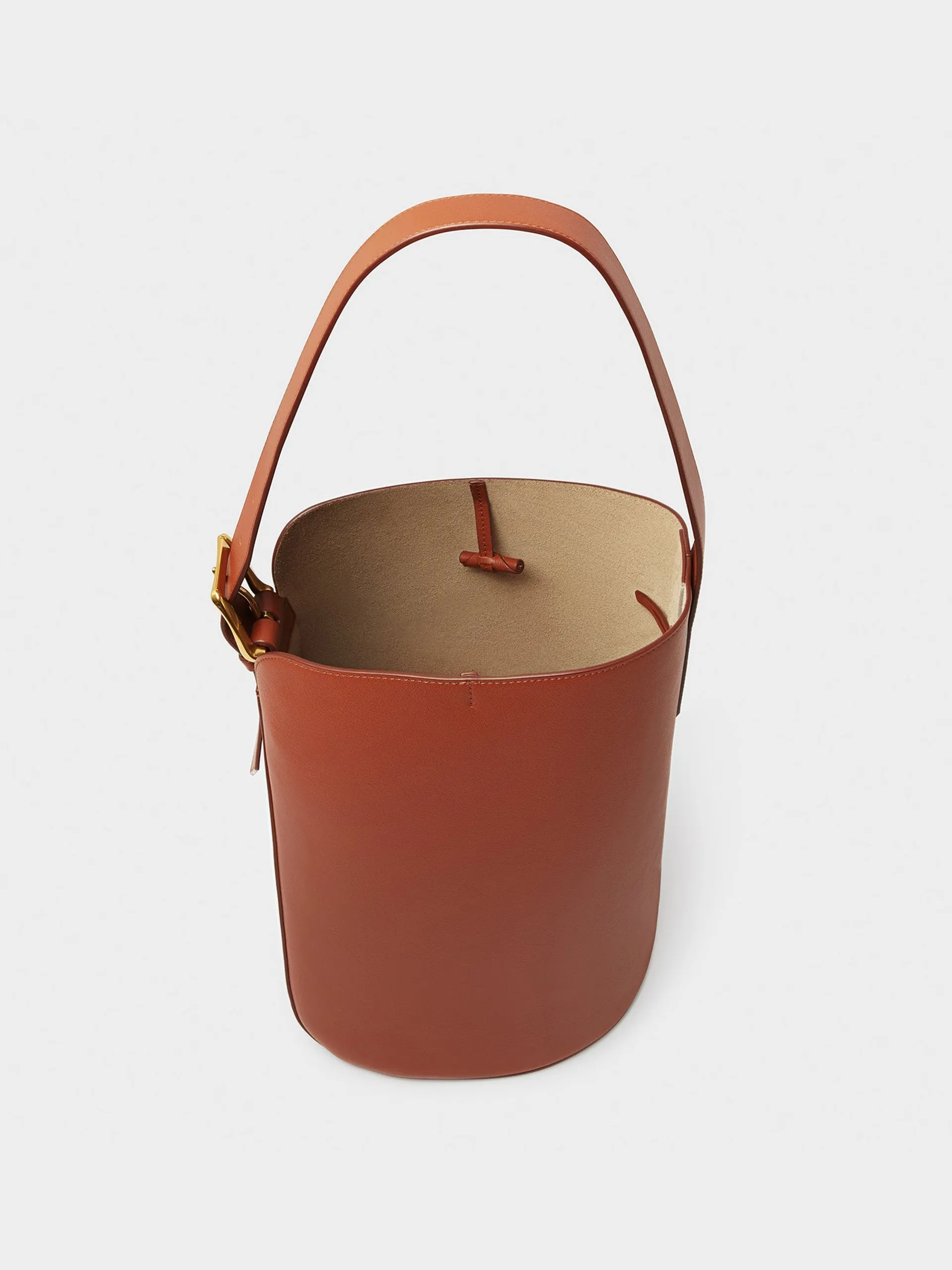 Terracotta Quiver bucket bag