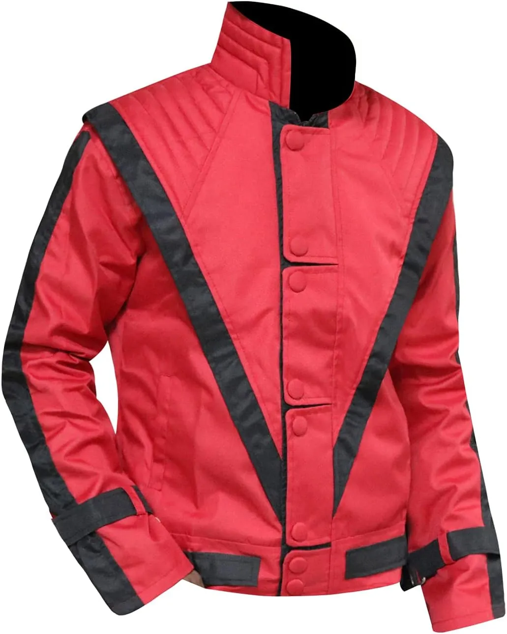The Jasperz Singer Lightweight Red Mens Cordura Fabric jacket, XXS-3XL