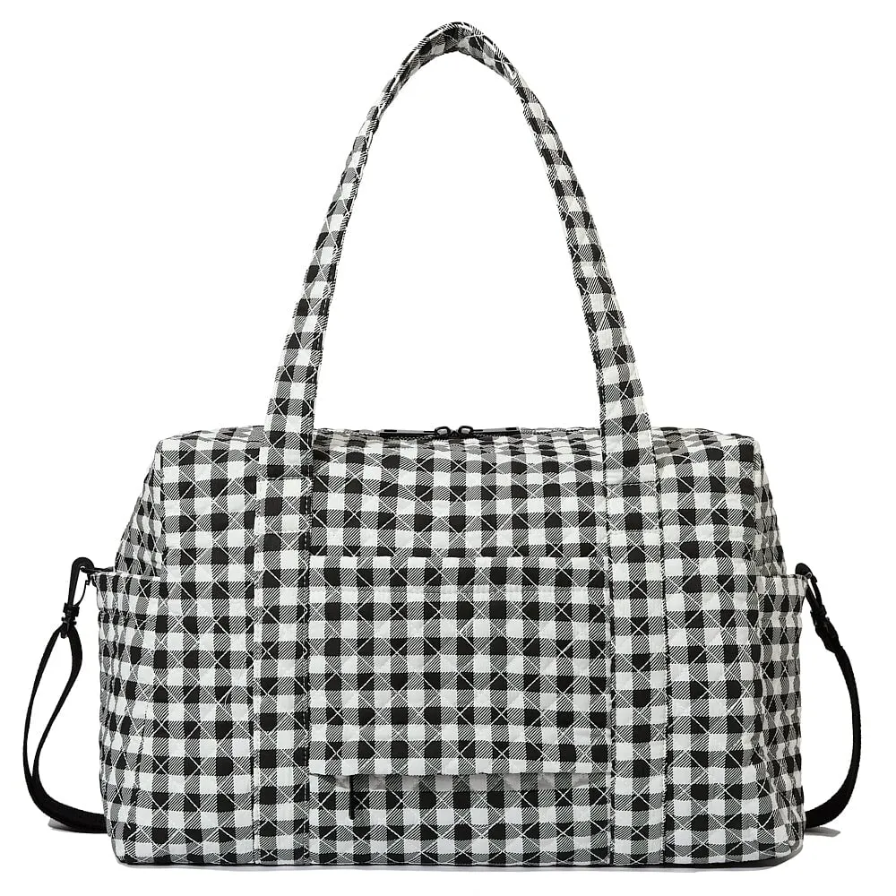 The Road Tripper Black Gingham