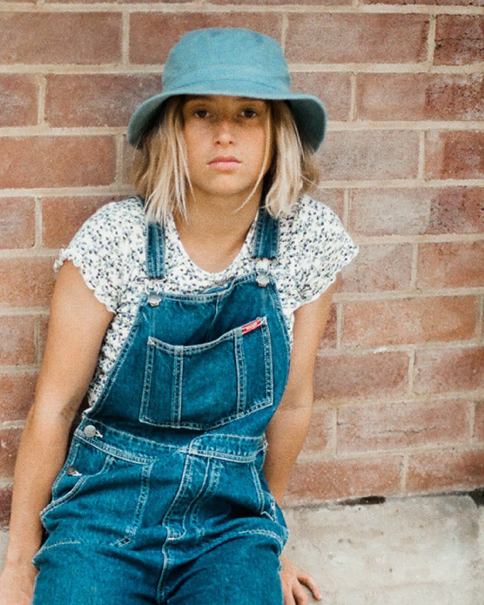 The Saturday Bucket Hat - Blue Corduroy