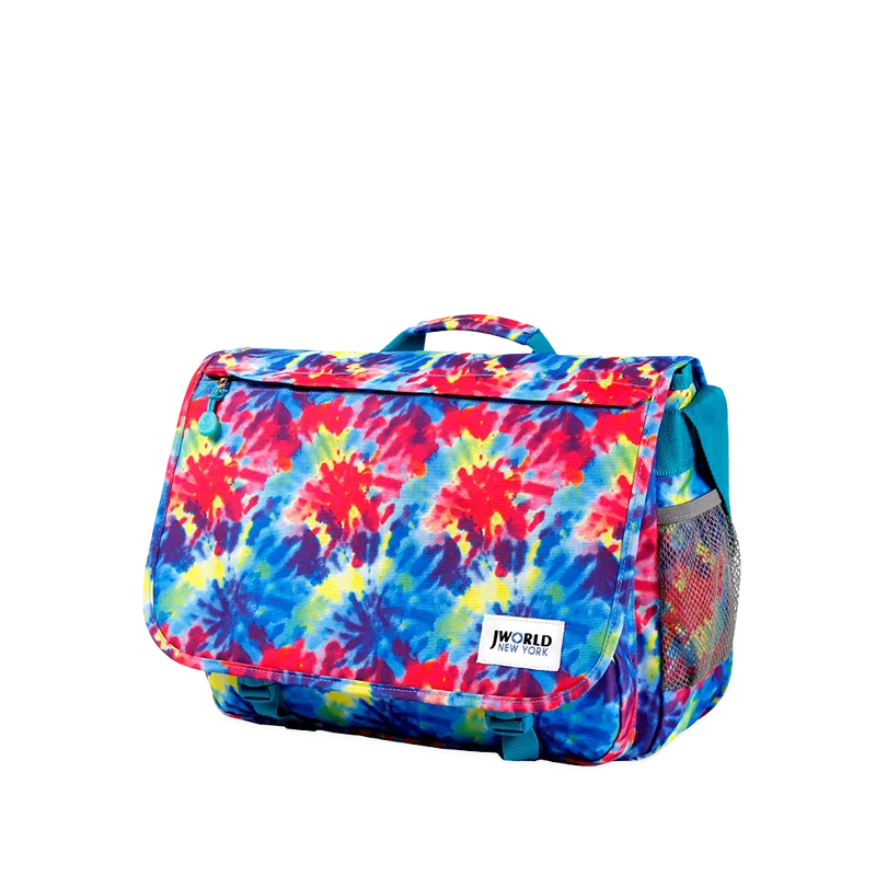 Thomas Laptop Messenger Bag in Tie Dye - Final Sale