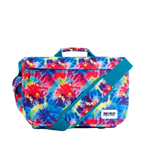 Thomas Laptop Messenger Bag in Tie Dye - Final Sale