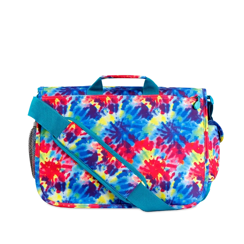 Thomas Laptop Messenger Bag in Tie Dye - Final Sale