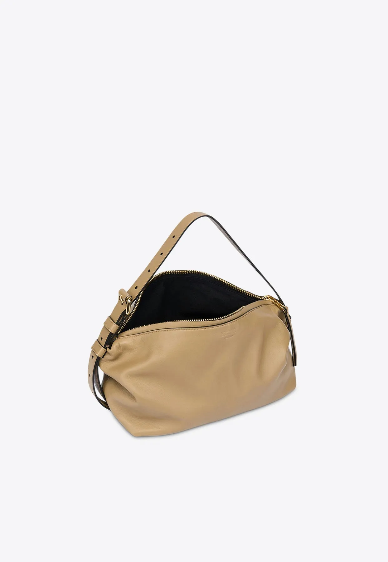 Tie Me Nappa Leather Hobo Bag