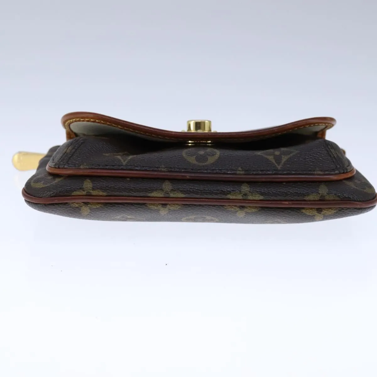 Tikal Canvas Clutch Bag with Metal Accents
