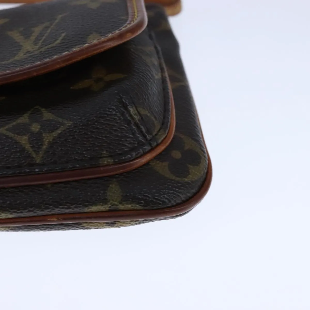 Tikal Canvas Clutch Bag with Metal Accents