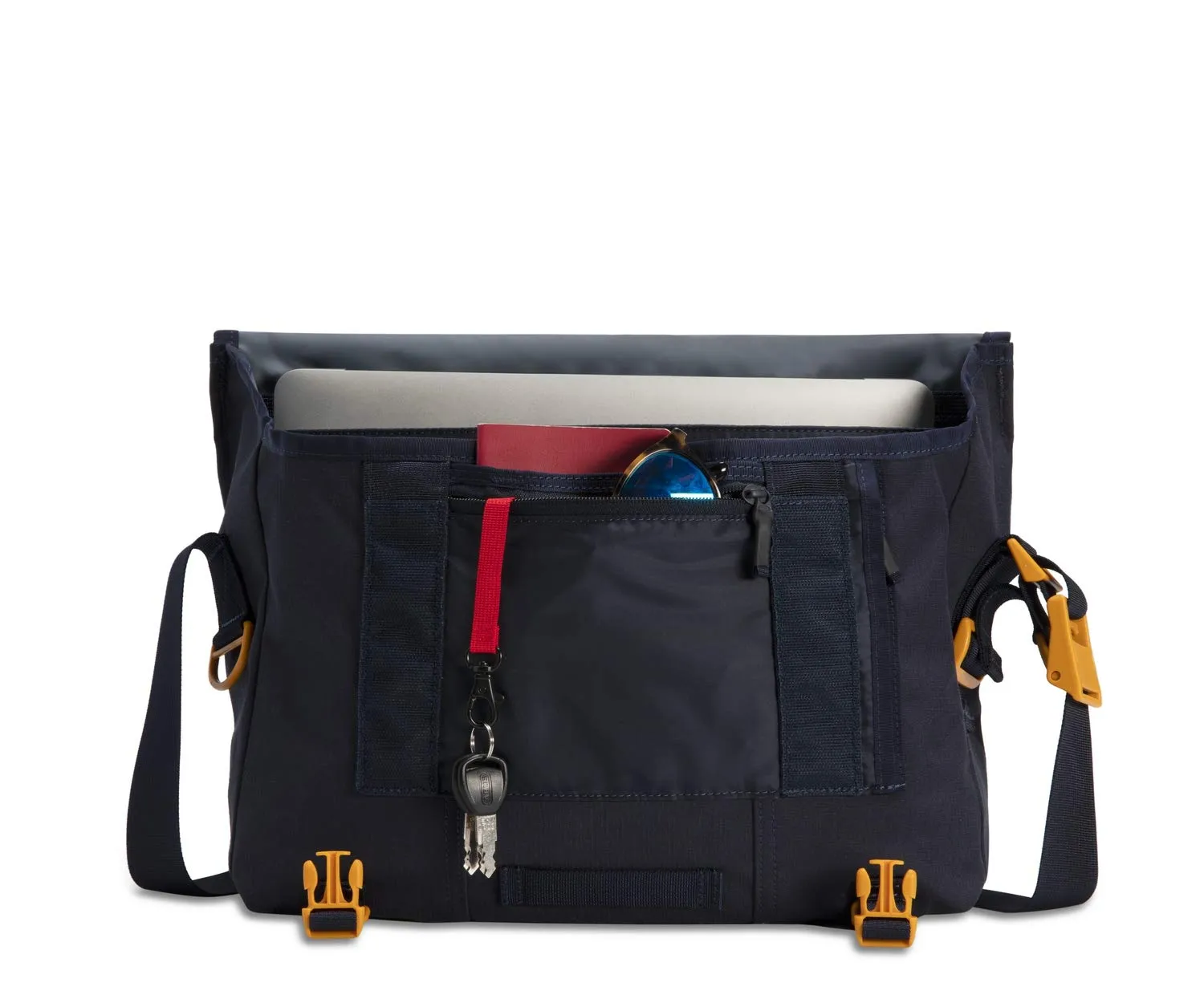 Timbuk2 Lightweight Flight Messenger Bag, Nightfall/Marigold, Small
