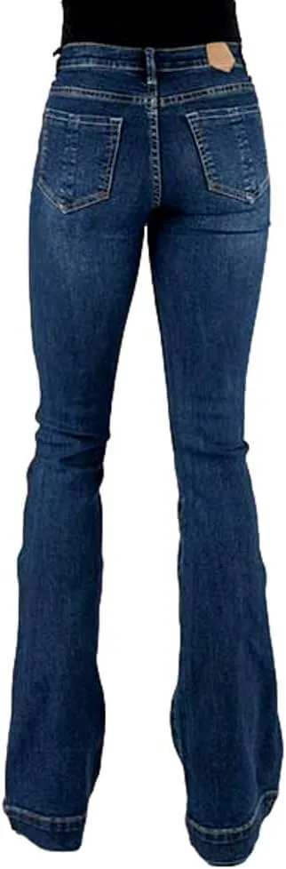 Tin Haul Western Jeans Womens Libby Fit Blue 10-054-0595-0105 BU