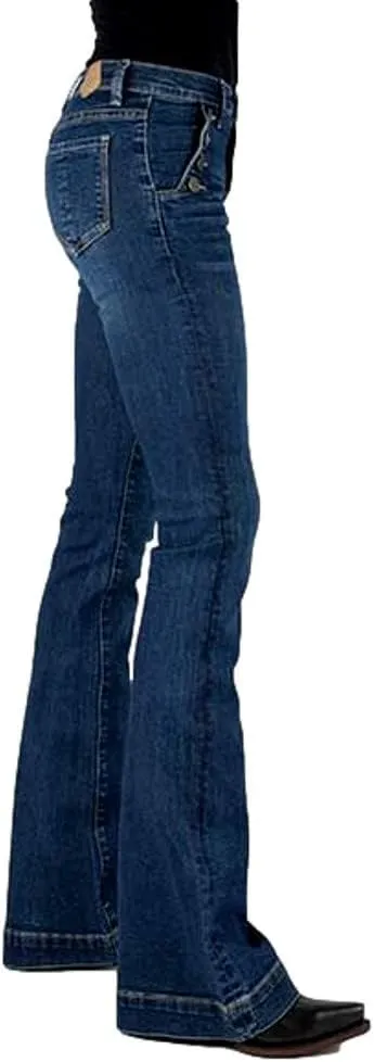 Tin Haul Western Jeans Womens Libby Fit Blue 10-054-0595-0105 BU
