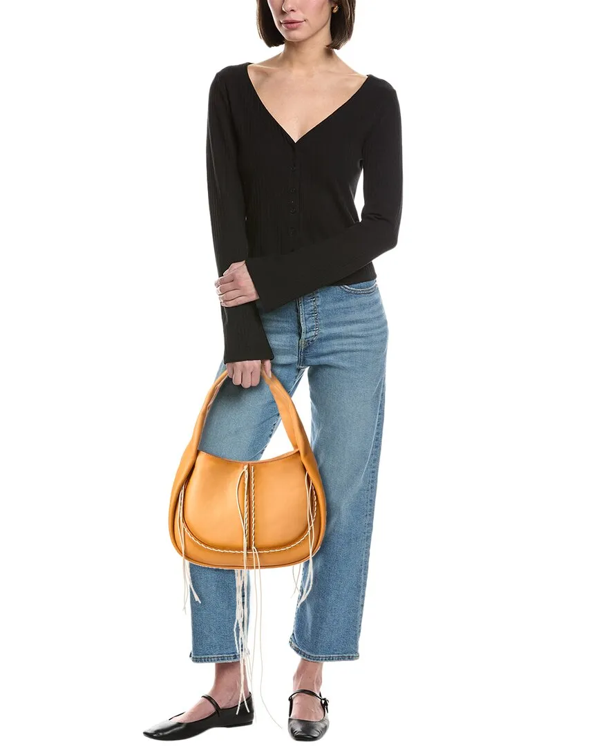 TOD’s Logo Leather Hobo Bag