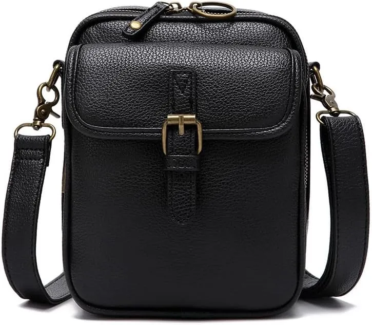 Tojoyride Crossbody Bag for Women Anti Theft Leather Mini Messenger Bag