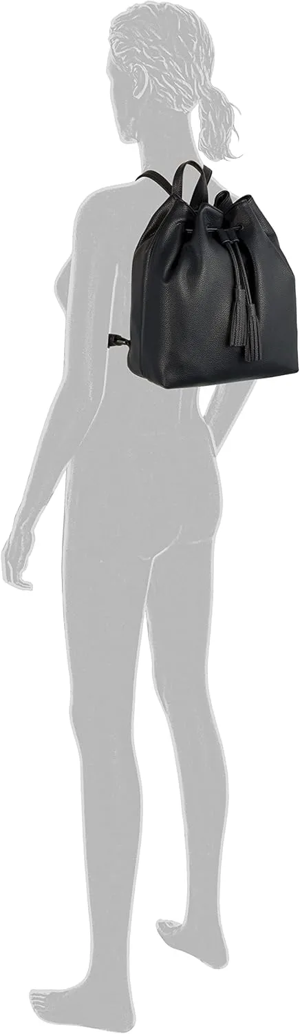 TOM TAILOR Women's Rucksack, Black, M