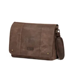 Tosca Waxed Canvas Messenger Bag
